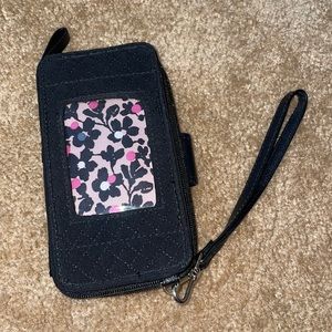 Black Vera Bradley Wristlet!